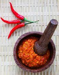 Shrimp Chilli Paste mixed